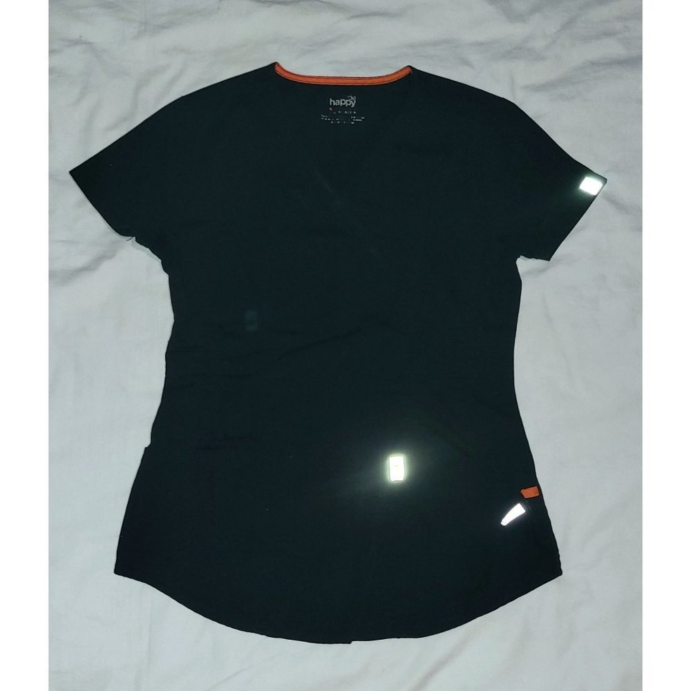 Code Happy Scrub Set In Black With Drawstrings At… - image 2